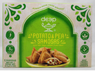 Potato & Pea Samosas (8 pieces) (7.5oz)
