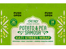 Potato Pea Samosa Kati Street Wrap