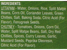 Onion Uttapam (4 pieces) (12.5oz)