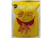 Red Chili Long Banana Chips 7 Oz