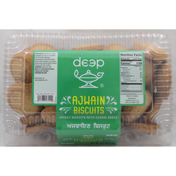 Deep Ajwain Biscuits