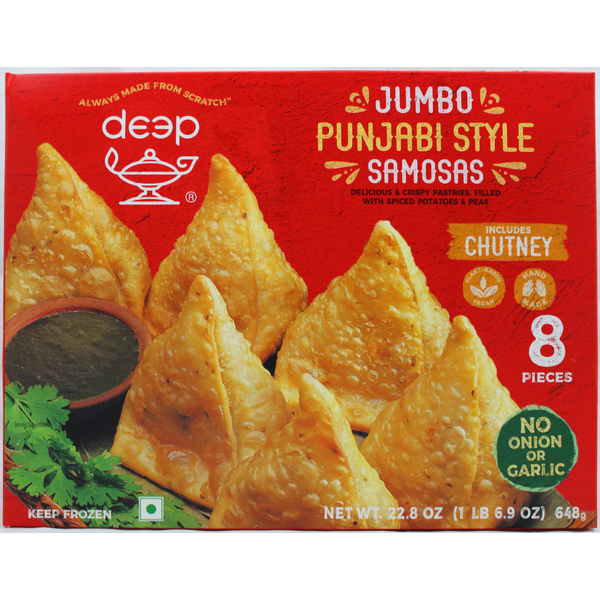 Deep Jumbo Punjabi Style Samosa