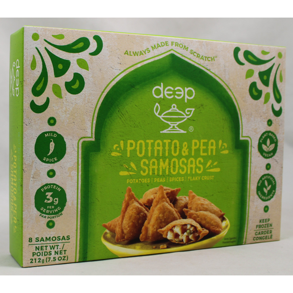 Deep Potato & Pea Samosas