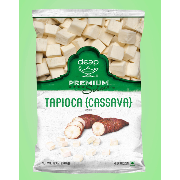 Deep Tapioca (Cassava) Diced