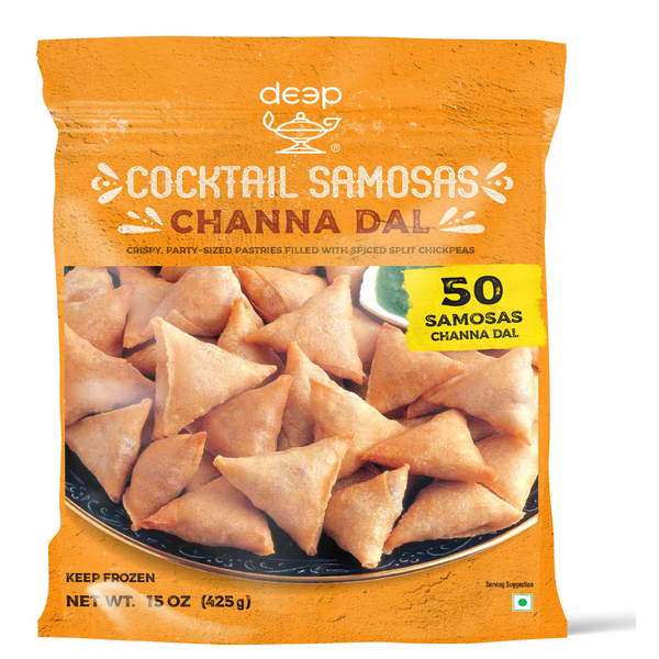 Deep Cocktail Samosas-Channa