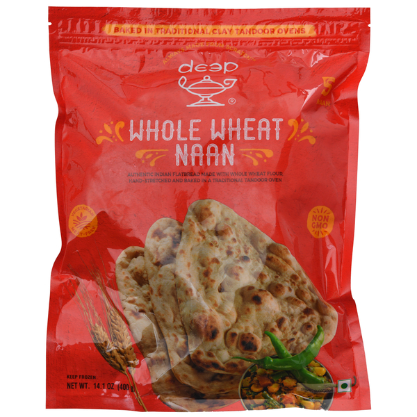 Deep Whole Wheat Naan