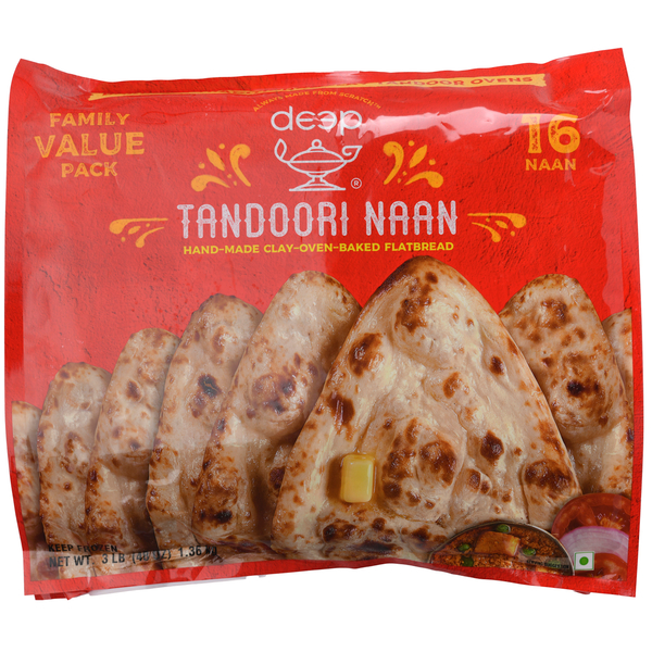 Deep Tandoori Naan Family Pack