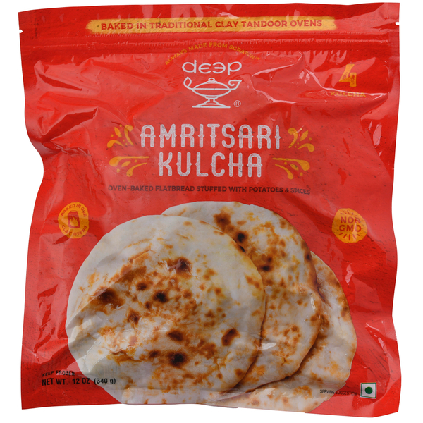 Deep Amritsari Kulcha