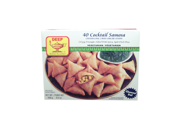Cocktail Samosas-Channa (40 pieces) (9.5oz)