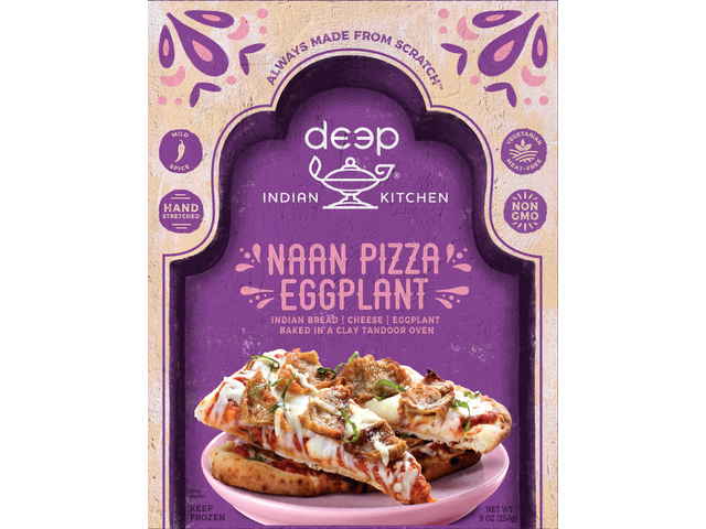 Eggplant Naan Pizza 9 oz.