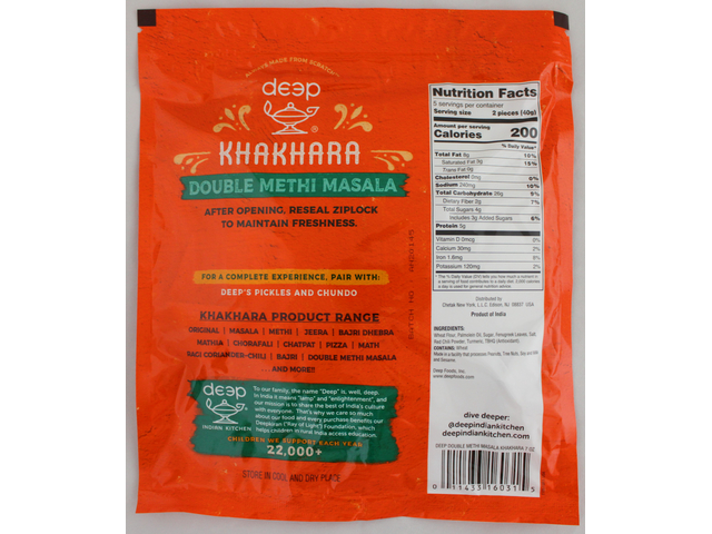 Double Methi Masala Khakhara (7oz)