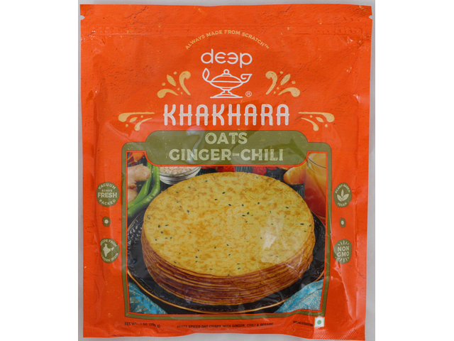 Oats Ginger-Chili Khakhara (7oz)