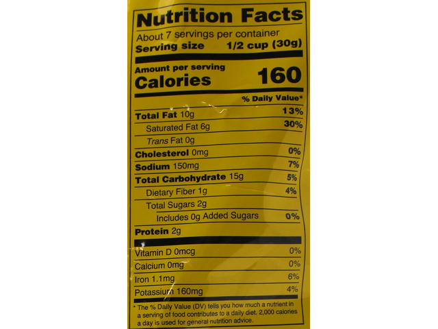 Black Pepper Long Banana Chips 7 Oz