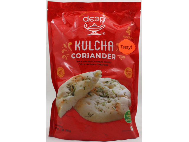 Coriander Kulcha (4 pieces) (7oz)