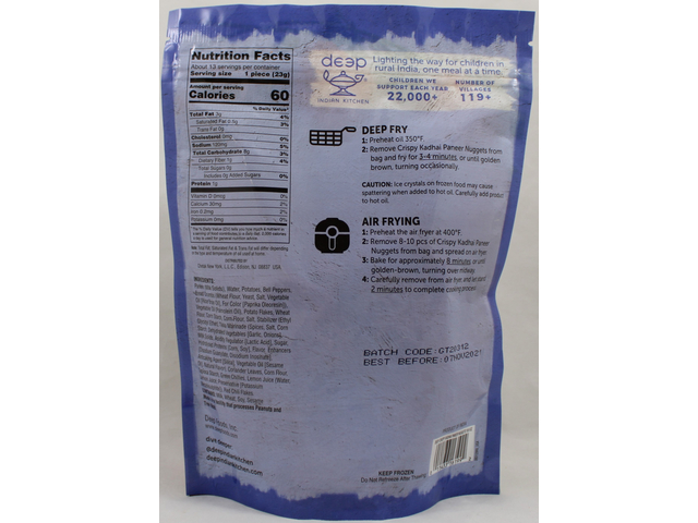 Kadhai Paneer Nuggets (10.6oz)