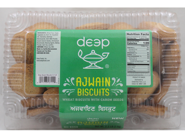 Ajwain Biscuits (2.2lb)
