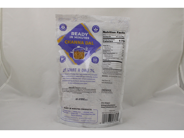 Soaked&Boiled Channa Dal-ReadyInMin