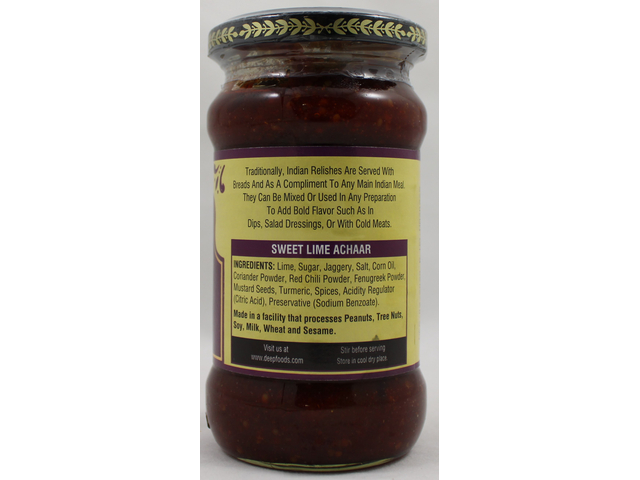 Sweet Lime Pickle (12oz)