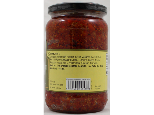 Chana Methi Mango Pickle (25.4oz)