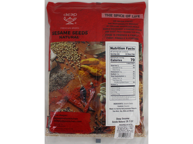 Sesame Seeds - Natural 28.2 Oz