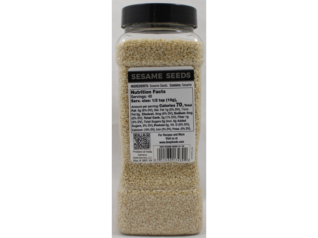 Sesame Seeds Natural Bottled 14 oz.