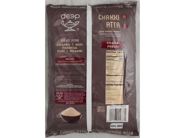 Chapati Flour (Chakki Atta) 20lbs