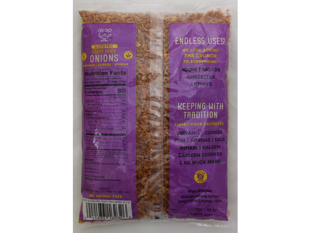 Gluten Free Crispy Fried Onions