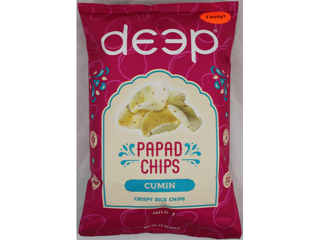 Cumin Papad Chips 3.5oz