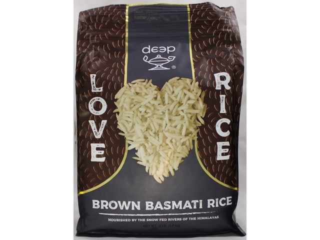 Brown Basmati Rice 4 LB