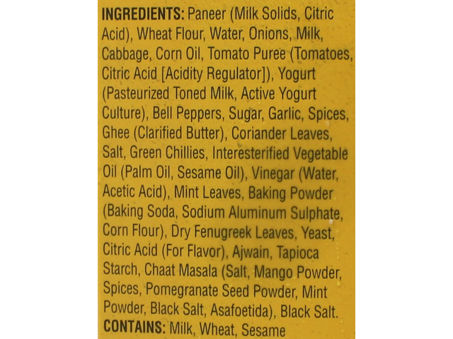 Kati Roll Tawa Paneer 7oz