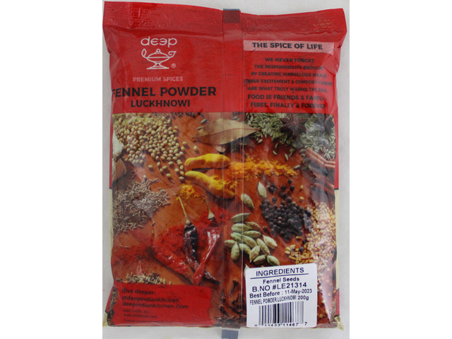 Fennel Powder Luckhnowi 7oz