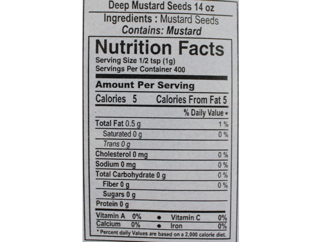Mustard Seeds 14 oz.