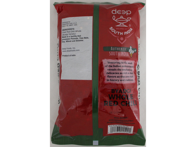 Byadgi Whole Red Chilli 7oz