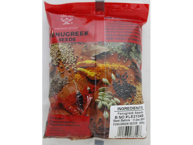 Fenugreek Seeds 7 oz