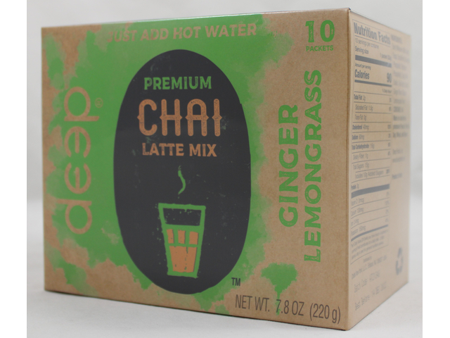 Chai Latte Mix - Ginger Lemongrass (10 packets) (7.8oz)