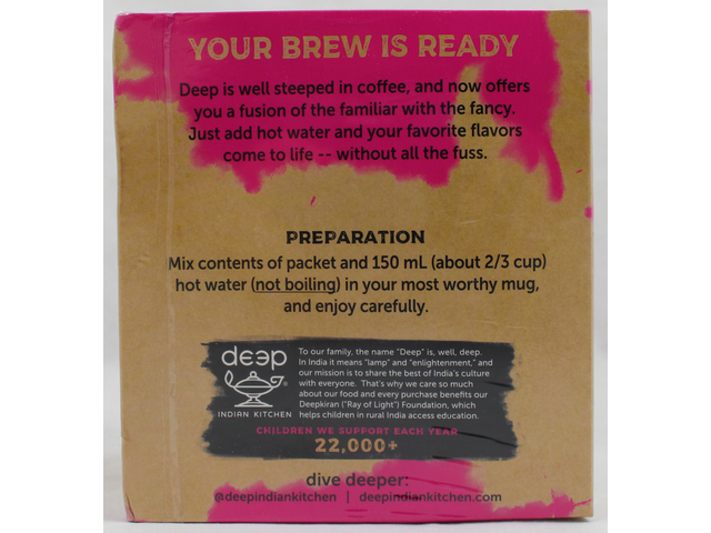 Coffee Latte Mix - Indian Style (10 packets) (8.5oz)