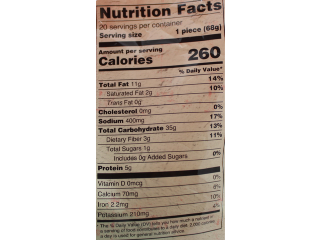 Lachcha Paratha Family Pack (20 pieces) (48oz)