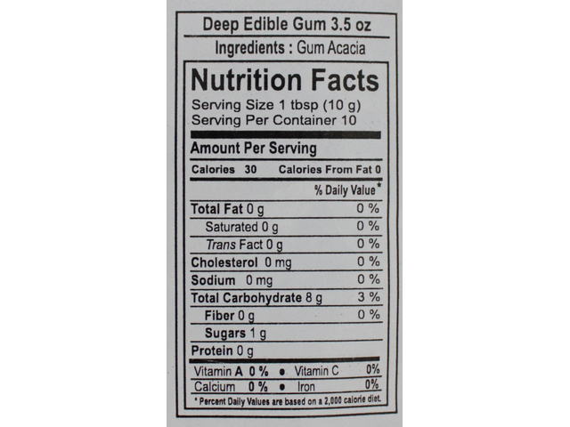 Edible Gum 3.5oz