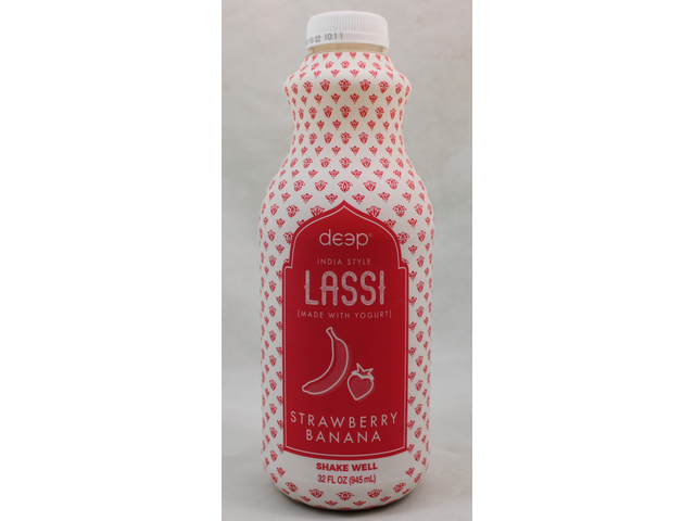 Strawberry Banana Lassi (32 fl oz)