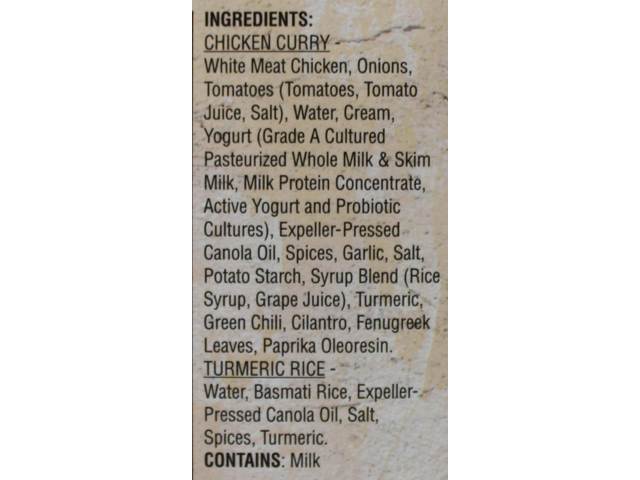 Chicken Curry with Rice