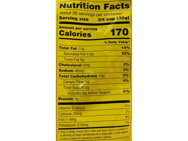 Round Plantain Chips-Original 28Oz