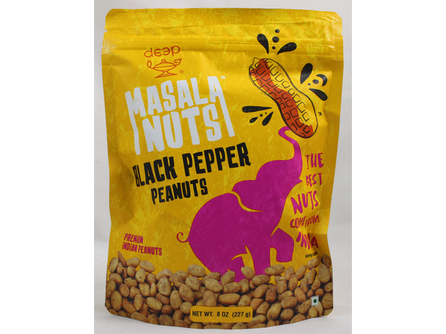 MN Black Pepper Peanuts 8Oz