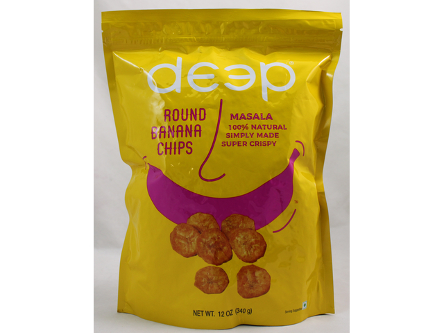 Round Banana Chips-Masala 12Oz