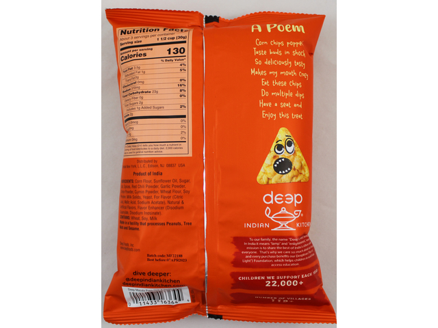 Masala Pops-Chili&Garlic 2.8 Oz