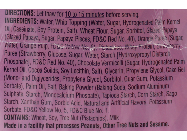 Cassata Eggless Cake (15.9oz)