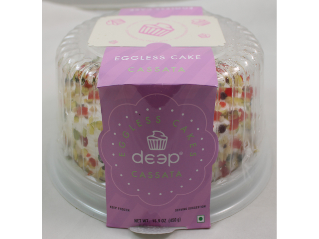 Cassata Eggless Cake (15.9oz)