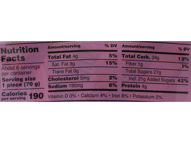 German Chocolate Eggless Cake (15.9oz)