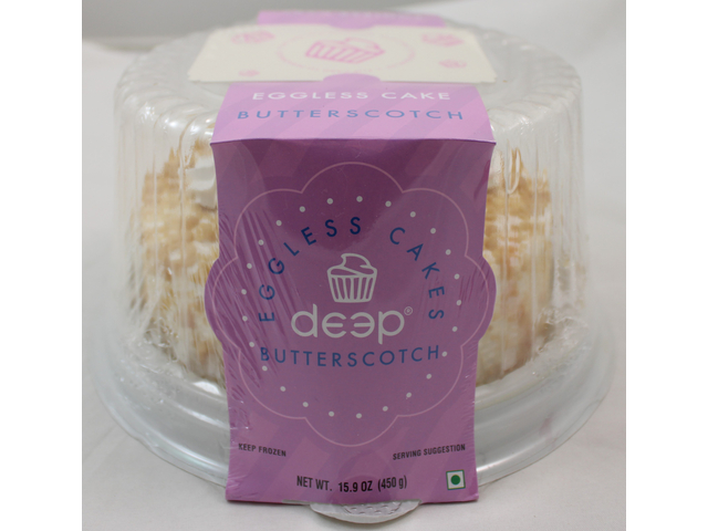 Butterscotch Eggless Cake (15.9oz)