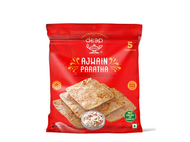Ajwain Paratha (5 pieces) (12oz)