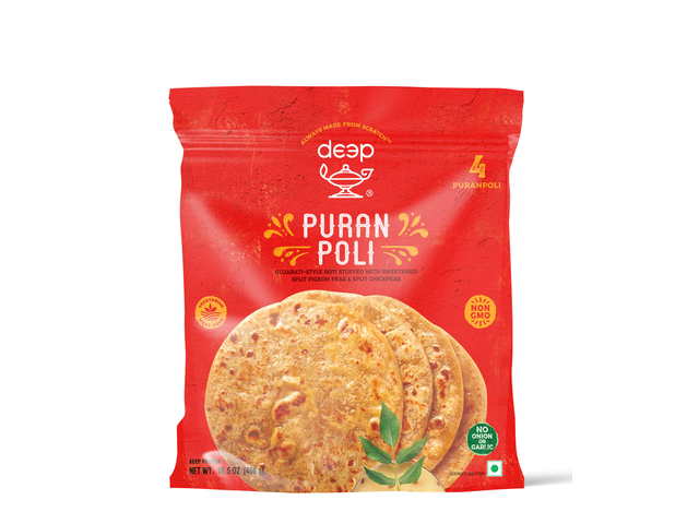 Puran Poli (4 pieces) (16.5oz)